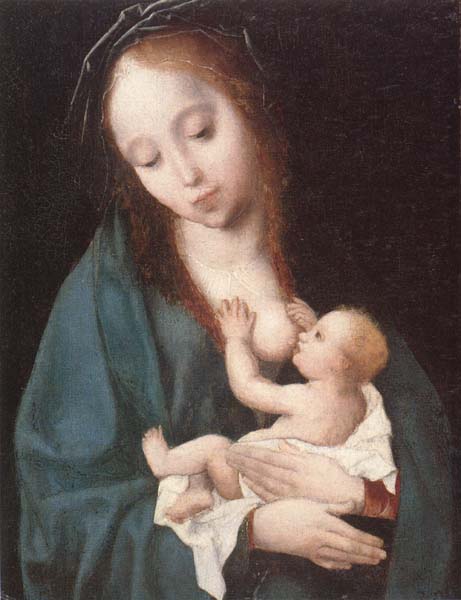 unknow artist The virgin and child